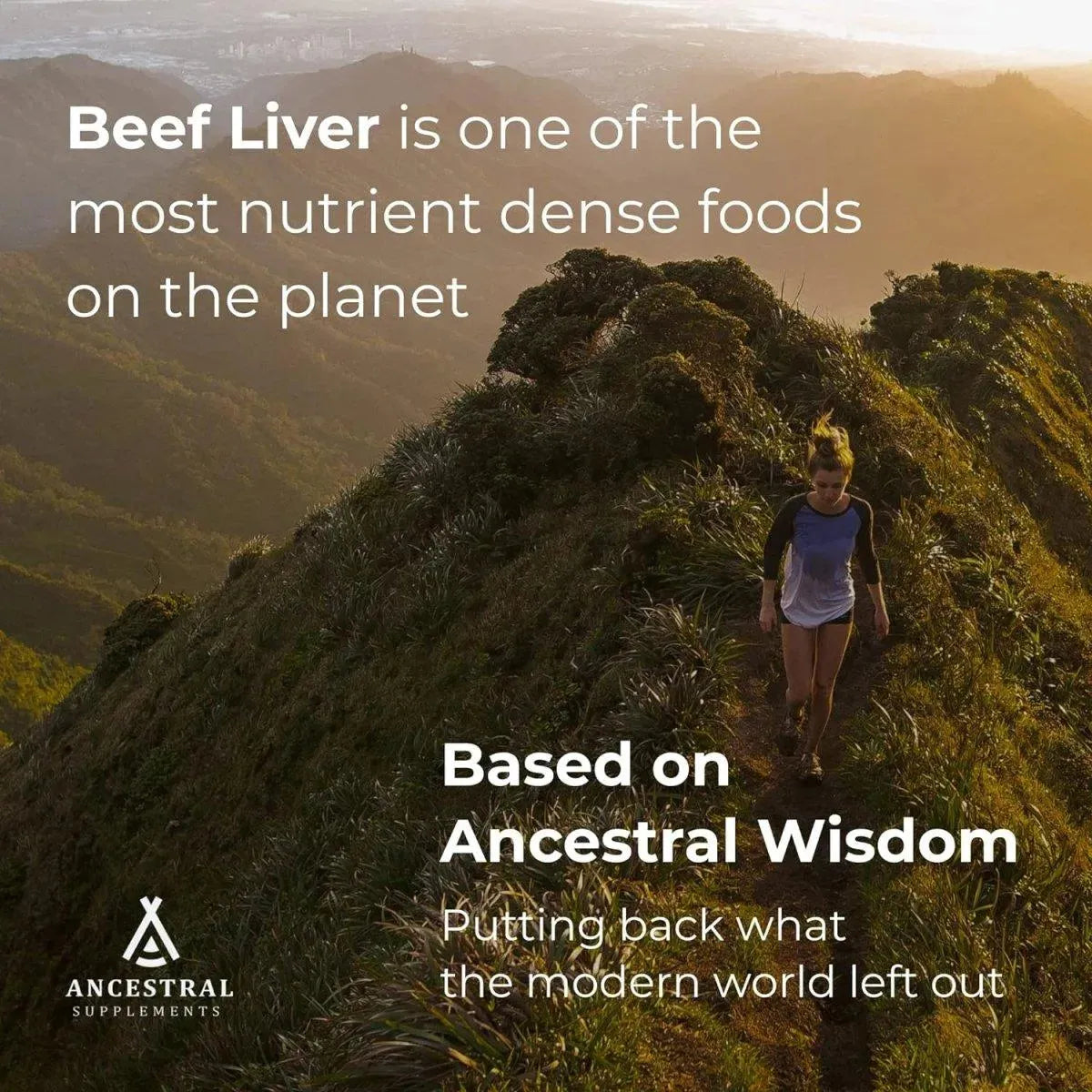 ANCESTRAL SUPPLEMENTS - Ancestral Supplements Grass Fed Beef Liver 180 Capsulas - The Red Vitamin MX - Suplementos Alimenticios - {{ shop.shopifyCountryName }}