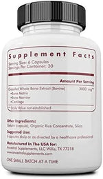 ANCESTRAL SUPPLEMENTS - Ancestral Supplements Grass Fed Bone Marrow 180 Capsulas - The Red Vitamin MX - Suplementos Alimenticios - {{ shop.shopifyCountryName }}