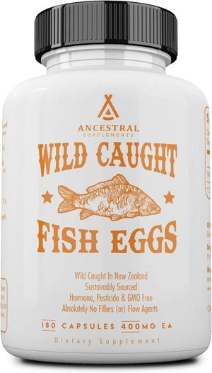 ANCESTRAL SUPPLEMENTS - Ancestral Supplements Wild Caught Omega 3 Fish Oil 180 Capsulas - The Red Vitamin MX - Suplementos Alimenticios - {{ shop.shopifyCountryName }}