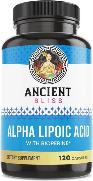 ANCIENT BLISS - Ancient Bliss Alpha Lipoic Acid 600Mg. 120 Capsulas - The Red Vitamin MX - Suplementos Alimenticios - {{ shop.shopifyCountryName }}