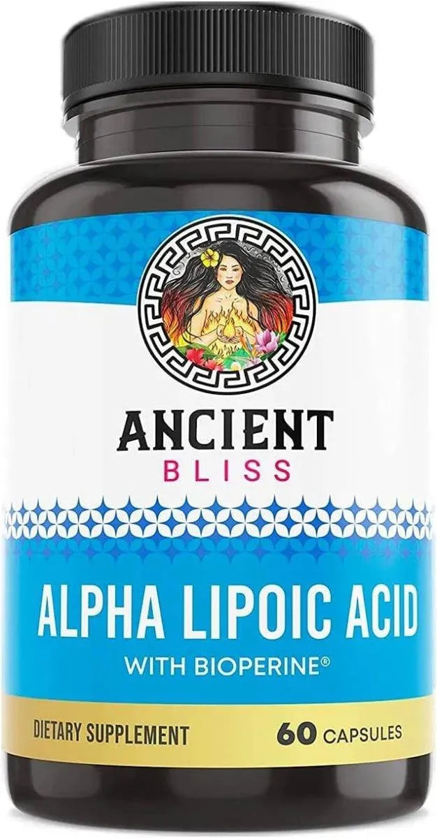 ANCIENT BLISS - Ancient Bliss Alpha Lipoic Acid 600Mg. 60 Capsulas - The Red Vitamin MX - Suplementos Alimenticios - {{ shop.shopifyCountryName }}