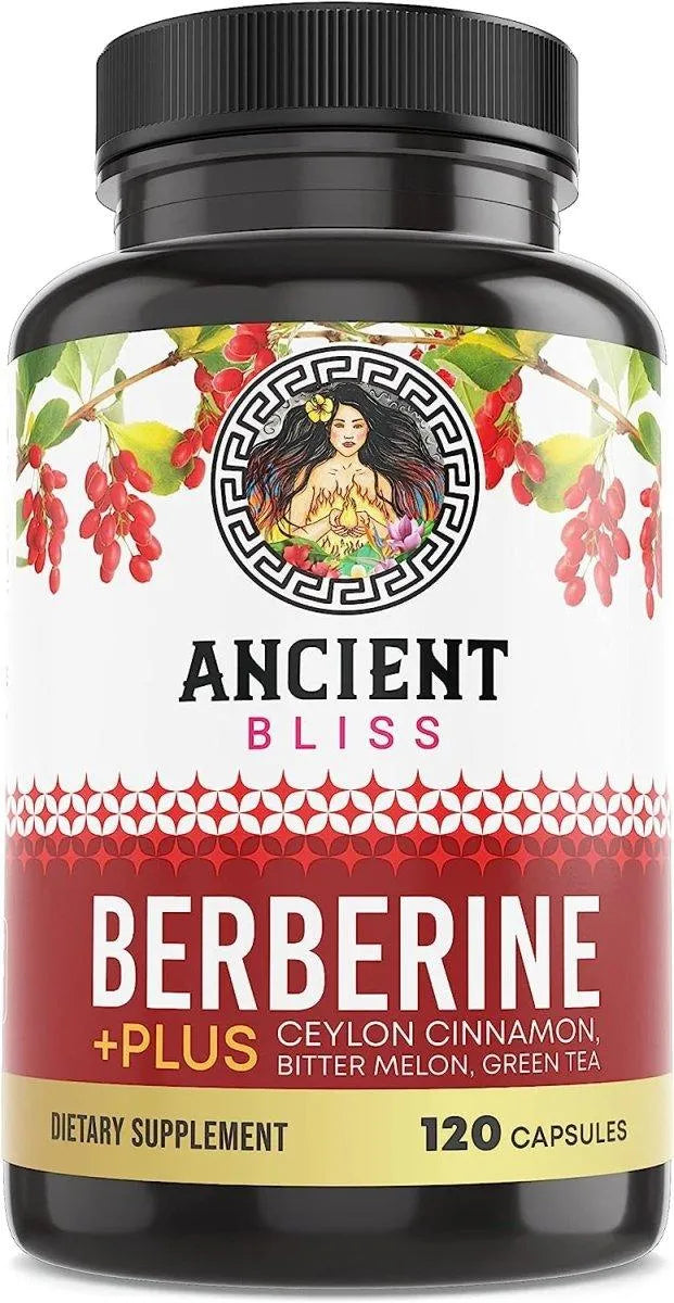 ANCIENT BLISS - Ancient Bliss Berberine HCL 1200Mg. 120 Capsulas - The Red Vitamin MX - Suplementos Alimenticios - {{ shop.shopifyCountryName }}