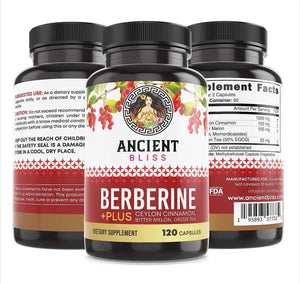 ANCIENT BLISS - Ancient Bliss Berberine HCL 1200Mg. 120 Capsulas - The Red Vitamin MX - Suplementos Alimenticios - {{ shop.shopifyCountryName }}