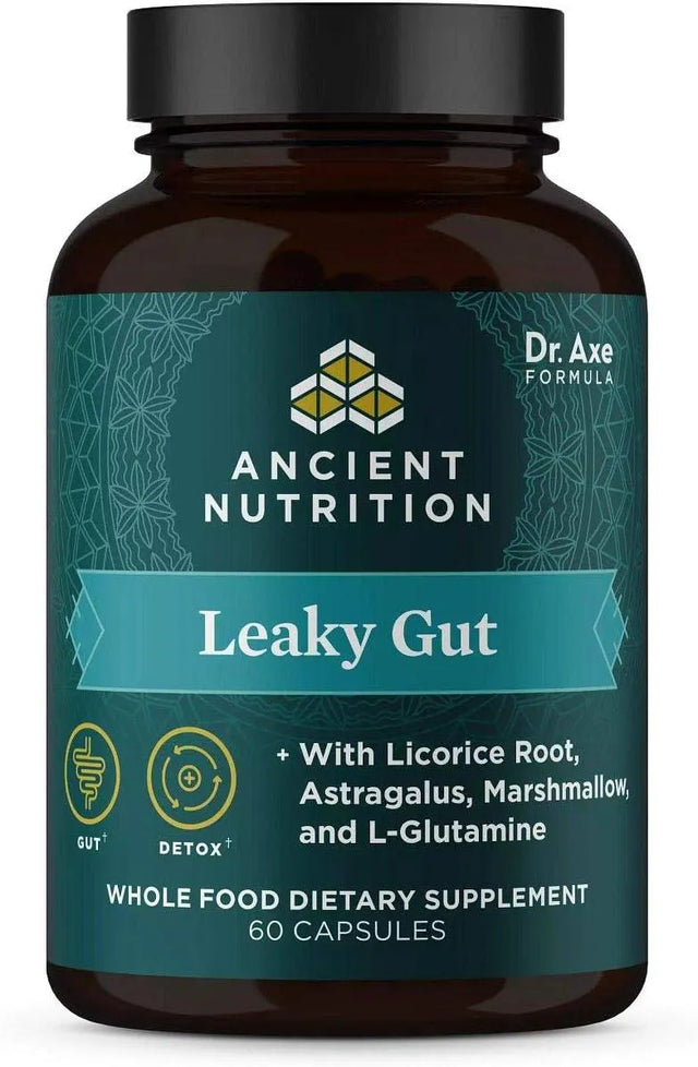 ANCIENT NUTRITION - Ancient Nutrition Leaky Gut 60 Capsulas - The Red Vitamin MX - Suplementos Alimenticios - {{ shop.shopifyCountryName }}