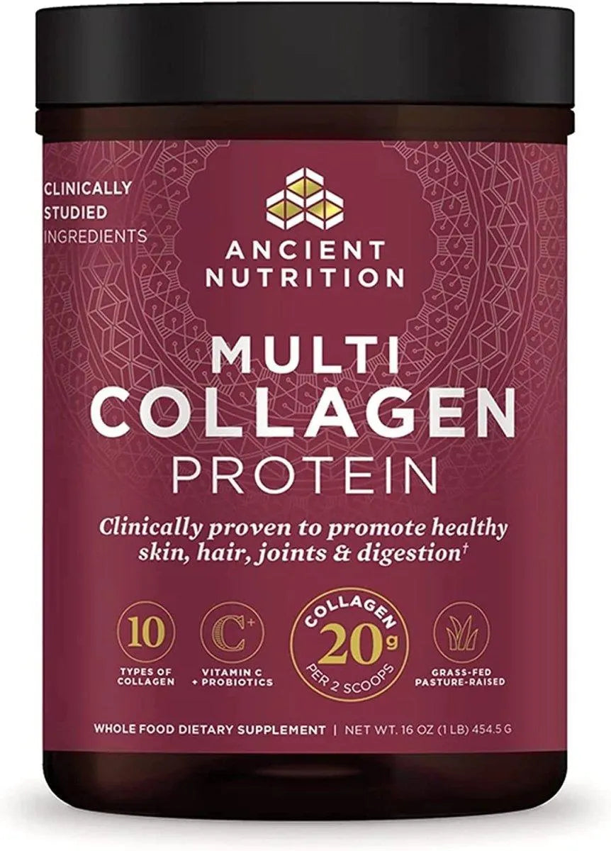 ANCIENT NUTRITION - Ancient Nutrition Multi Collagen Protein Powder 16Oz. - The Red Vitamin MX - Suplementos Alimenticios - {{ shop.shopifyCountryName }}