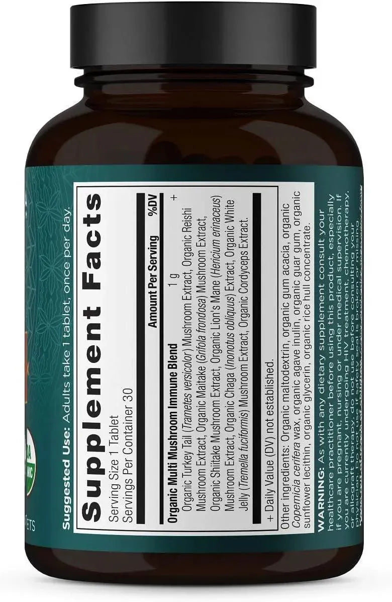 ANCIENT NUTRITION - Ancient Nutrition Multi Mushroom 30 Tabletas - The Red Vitamin MX - Suplementos Alimenticios - {{ shop.shopifyCountryName }}