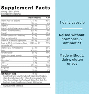 ANCIENT NUTRITION - Ancient Nutrition Multi Women's Once Daily 30 Capsulas - The Red Vitamin MX - Suplementos Alimenticios - {{ shop.shopifyCountryName }}