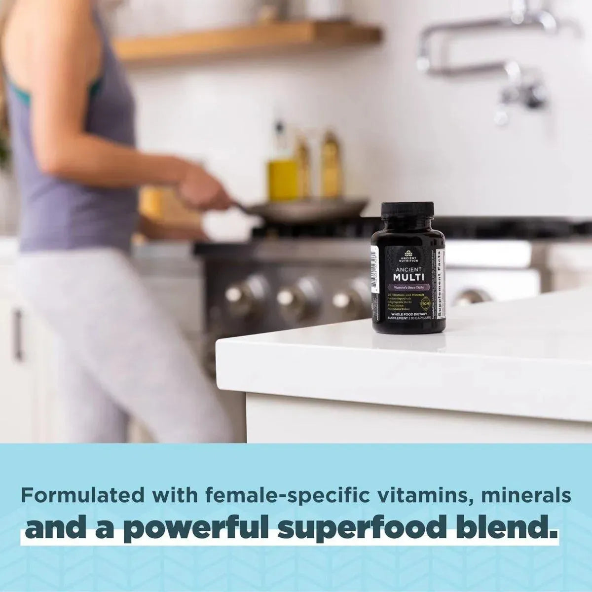 ANCIENT NUTRITION - Ancient Nutrition Multi Women's Once Daily 30 Capsulas - The Red Vitamin MX - Suplementos Alimenticios - {{ shop.shopifyCountryName }}