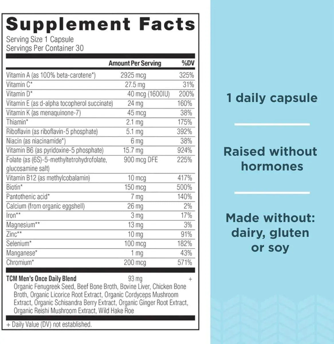 ANCIENT NUTRITION - Ancient Nutrition Multivitamin for Men 30 Capsulas - The Red Vitamin MX - Suplementos Alimenticios - {{ shop.shopifyCountryName }}