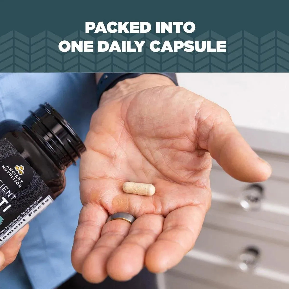 ANCIENT NUTRITION - Ancient Nutrition Multivitamin for Men 30 Capsulas - The Red Vitamin MX - Suplementos Alimenticios - {{ shop.shopifyCountryName }}