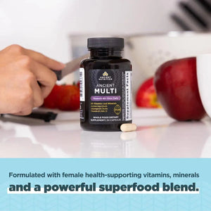 ANCIENT NUTRITION - Ancient Nutrition Multivitamin for Women 40+ 30 Capsulas - The Red Vitamin MX - Suplementos Alimenticios - {{ shop.shopifyCountryName }}
