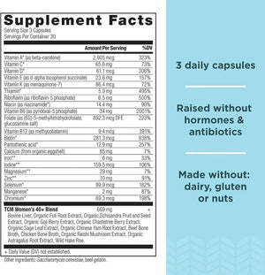 ANCIENT NUTRITION - Ancient Nutrition Multivitamin for Women 40+ 90 Capsulas - The Red Vitamin MX - Suplementos Alimenticios - {{ shop.shopifyCountryName }}