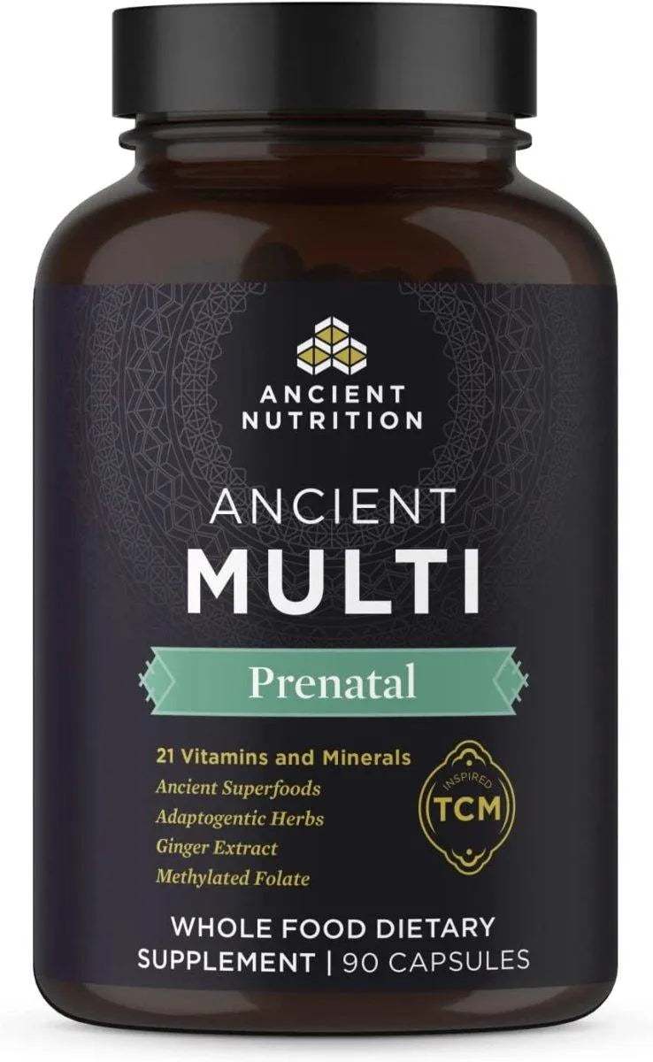 ANCIENT NUTRITION - Ancient Nutrition Prenatal Vitamins 90 Capsulas - The Red Vitamin MX - Suplementos Alimenticios - {{ shop.shopifyCountryName }}