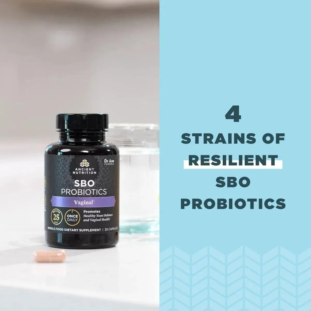 ANCIENT NUTRITION - Ancient Nutrition SBO Once Daily Women's Probiotics for Vaginal Health 30 Capsulas - The Red Vitamin MX - Suplementos Alimenticios - {{ shop.shopifyCountryName }}