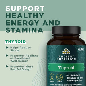 ANCIENT NUTRITION - Ancient Nutrition Thyroid Support 60 Capsulas - The Red Vitamin MX - Suplementos Alimenticios - {{ shop.shopifyCountryName }}