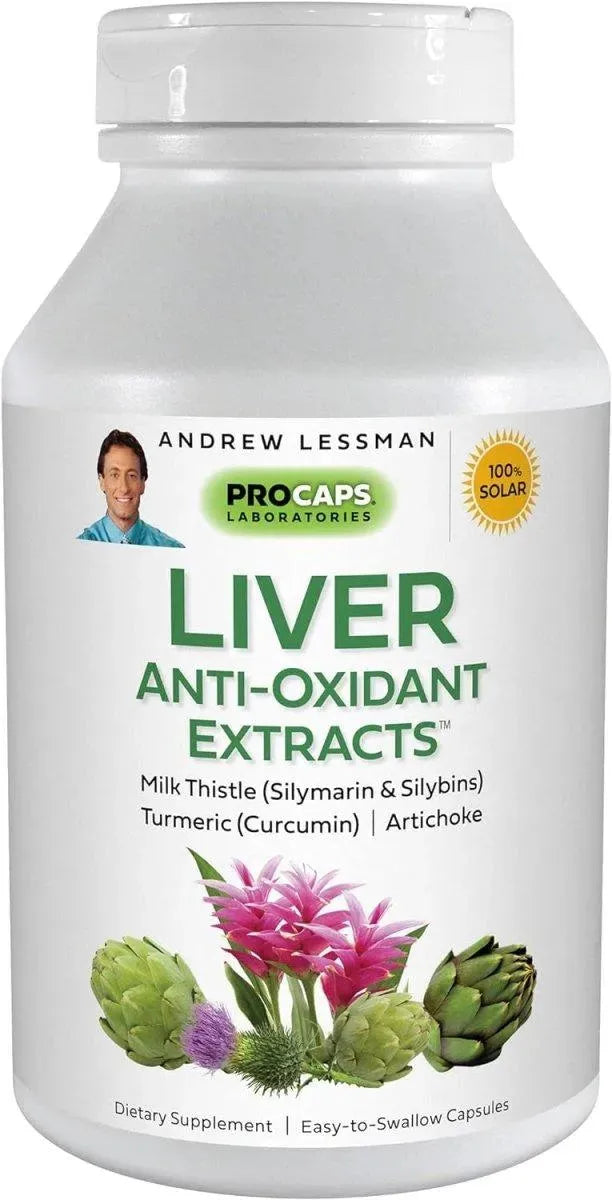 ANDREW LESSMAN - Andrew Lessman Liver Anti-Oxidant Extracts 120 Capsulas - The Red Vitamin MX - Suplementos Alimenticios - {{ shop.shopifyCountryName }}