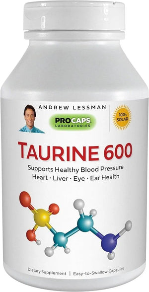 ANDREW LESSMAN - ANDREW LESSMAN Taurine 600 360 Capsulas - The Red Vitamin MX - Suplementos Alimenticios - {{ shop.shopifyCountryName }}