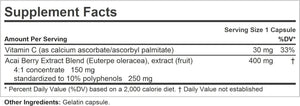 ANDREW LESSMAN - ANDREW LESSMAN Ultimate Açai Berry Extracts 30 Capsulas - The Red Vitamin MX - Suplementos Alimenticios - {{ shop.shopifyCountryName }}