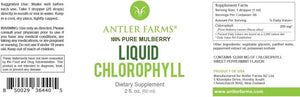 ANTLER FARMS - Antler Farms Natural Liquid Chlorophyll Drops 60Ml. - The Red Vitamin MX - Suplementos Alimenticios - {{ shop.shopifyCountryName }}