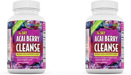 APPLIED NUTRITION - Applied Nutrition ACAI Berry Cleanse 56 Tabletas 2 Pack - The Red Vitamin MX - Suplementos Alimenticios - {{ shop.shopifyCountryName }}