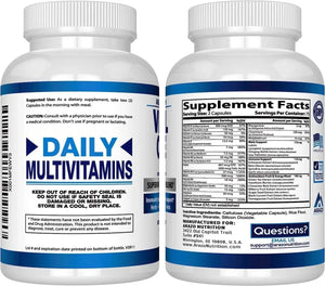 ARAZO NUTRITION - Arazo Nutrition Vital One Multivitamin for Men 150 Capsulas - The Red Vitamin MX - Suplementos Alimenticios - {{ shop.shopifyCountryName }}