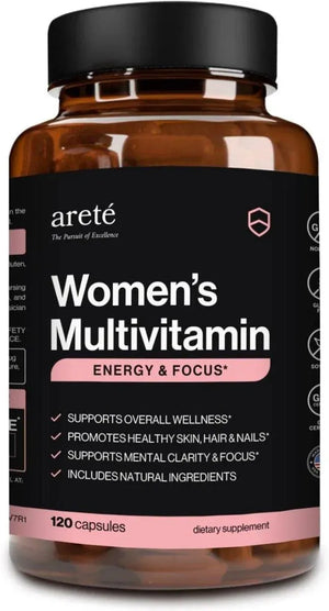 ARETE - Areté Women’s Multivitamin 120 Capsulas - The Red Vitamin MX - Suplementos Alimenticios - {{ shop.shopifyCountryName }}