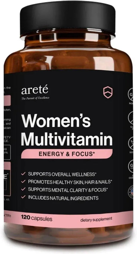 ARETE - Areté Women’s Multivitamin 120 Capsulas - The Red Vitamin MX - Suplementos Alimenticios - {{ shop.shopifyCountryName }}
