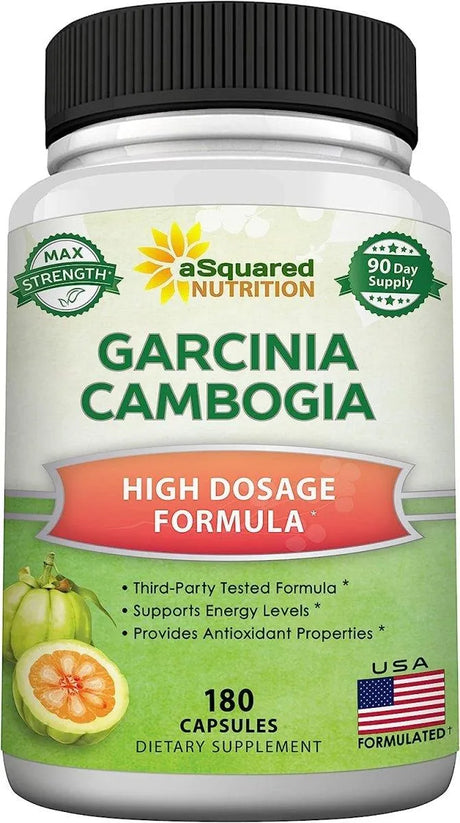 ASQUARED NUTRITION - aSquared Nutrition Garcinia Cambogia 1600Mg. 180 Capsulas - The Red Vitamin MX - Suplementos Alimenticios - {{ shop.shopifyCountryName }}