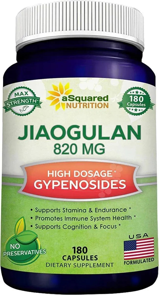 ASQUARED NUTRITION - aSquared Nutrition Jiaogulan 820Mg. 180 Capsulas - The Red Vitamin MX - Suplementos Alimenticios - {{ shop.shopifyCountryName }}