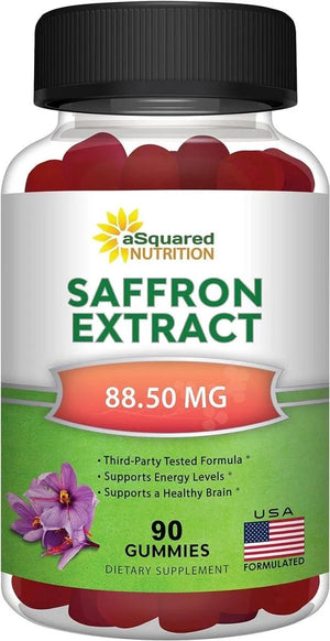 ASQUARED NUTRITION - aSquared Nutrition Saffron Gummies 90 Gomitas - The Red Vitamin MX - Suplementos Alimenticios - {{ shop.shopifyCountryName }}