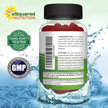 ASQUARED NUTRITION - aSquared Nutrition Saffron Gummies 90 Gomitas - The Red Vitamin MX - Suplementos Alimenticios - {{ shop.shopifyCountryName }}