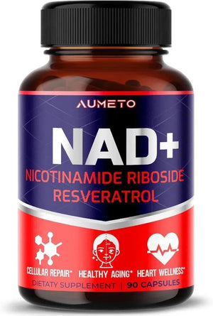 AUMETO - Aumeto NAD+ 90 Capsulas - The Red Vitamin MX - Suplementos Alimenticios - {{ shop.shopifyCountryName }}