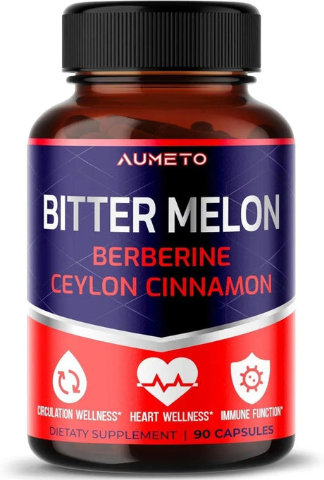 AUMETO - Aumeto Premium Bitter Mellon 22,300Mg. 90 Capsulas - The Red Vitamin MX - Suplementos Alimenticios - {{ shop.shopifyCountryName }}