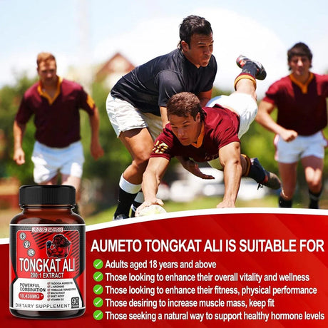 AUMETO - Aumeto Tongkat Ali 10430Mg. 90 Capsulas - The Red Vitamin MX - Suplementos Alimenticios - {{ shop.shopifyCountryName }}