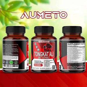 AUMETO - Aumeto Tongkat Ali 10430Mg. 90 Capsulas - The Red Vitamin MX - Suplementos Alimenticios - {{ shop.shopifyCountryName }}