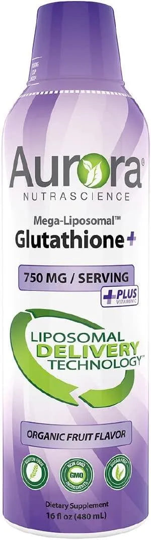 AURORA NUTRASCIENCE - Aurora Nutrascience Mega-Liposomal Glutathione 750Mg. 480Ml. - The Red Vitamin MX - Suplementos Alimenticios - {{ shop.shopifyCountryName }}