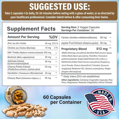 AVENIR NUTRITION - Avenir Nutrition Liver Shield & Cleanse 60 Capsulas - The Red Vitamin MX - Suplementos Alimenticios - {{ shop.shopifyCountryName }}