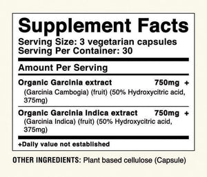 AVIRA ORGANIC - Avira Organic Garcinia Dual Strength 1500Mg. 90 Capsulas - The Red Vitamin MX - Suplementos Alimenticios - {{ shop.shopifyCountryName }}