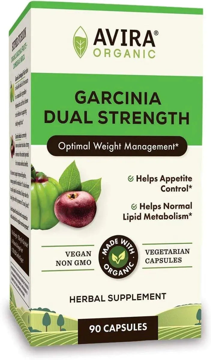 AVIRA ORGANIC - Avira Organic Garcinia Dual Strength 1500Mg. 90 Capsulas - The Red Vitamin MX - Suplementos Alimenticios - {{ shop.shopifyCountryName }}