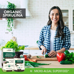 AVIRA ORGANIC - Avira Organic Spirulina 500Mg. 360 Tabletas - The Red Vitamin MX - Suplementos Alimenticios - {{ shop.shopifyCountryName }}