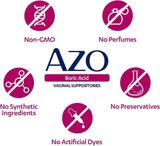 AZO - AZO Boric Acid Vaginal Suppositories 30 Supositorios - The Red Vitamin MX - Supositorios De Ácido Bórico - {{ shop.shopifyCountryName }}