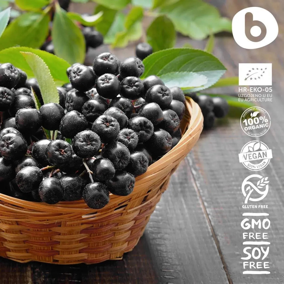 B BOBICA - b Bobica Organic Aronia Berry 500Mg. 90 Capsulas - The Red Vitamin MX - Suplementos Alimenticios - {{ shop.shopifyCountryName }}