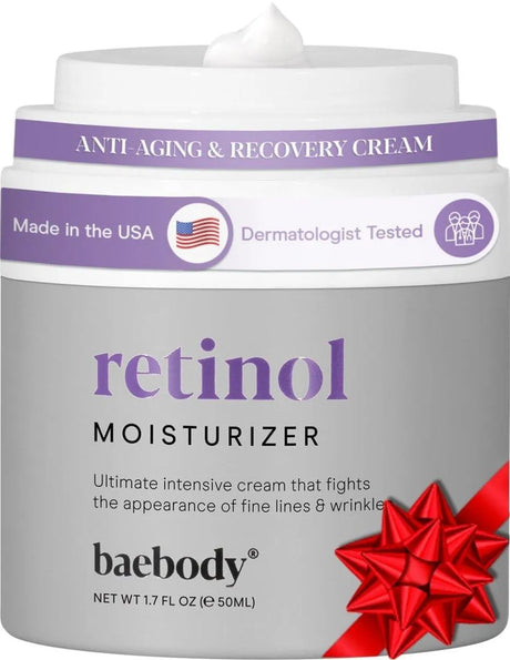 BAEBODY - Baebody Retinol Face Moisturizer 50Ml. - The Red Vitamin MX - Cremas Corporales - {{ shop.shopifyCountryName }}