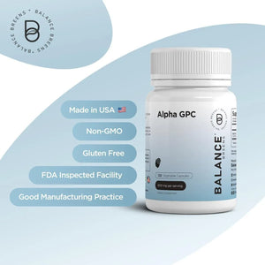 BALANCE BREENS - Balance Breens Alpha GPC Choline 600Mg. 120 Capsulas - The Red Vitamin MX - Suplementos Alimenticios - {{ shop.shopifyCountryName }}