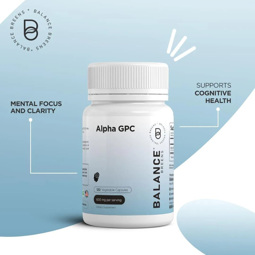 BALANCE BREENS - Balance Breens Alpha GPC Choline 600Mg. 120 Capsulas - The Red Vitamin MX - Suplementos Alimenticios - {{ shop.shopifyCountryName }}