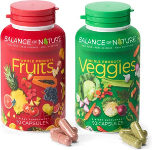 BALANCE OF NATURE - Balance of Nature Fruits and Veggies Whole Food Supplements - The Red Vitamin MX - Suplementos Alimenticios - {{ shop.shopifyCountryName }}