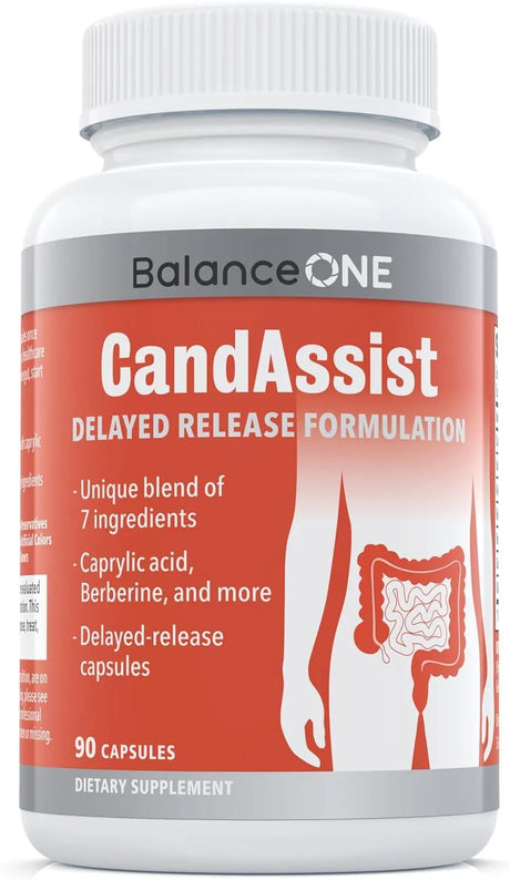 BALANCE ONE - Balance ONE CandAssist Intestinal Flora Balance 90 Capsulas - The Red Vitamin MX - Suplementos Alimenticios - {{ shop.shopifyCountryName }}