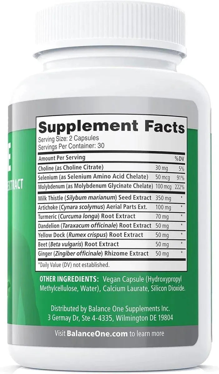 BALANCE ONE - Balance ONE Liver One 60 Capsulas - The Red Vitamin MX - Suplementos Alimenticios - {{ shop.shopifyCountryName }}