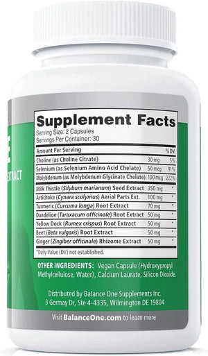 BALANCE ONE - Balance ONE Liver One 60 Capsulas - The Red Vitamin MX - Suplementos Alimenticios - {{ shop.shopifyCountryName }}