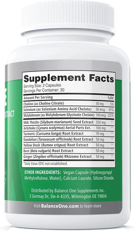 BALANCE ONE - Balance ONE Liver One 60 Capsulas - The Red Vitamin MX - Suplementos Alimenticios - {{ shop.shopifyCountryName }}